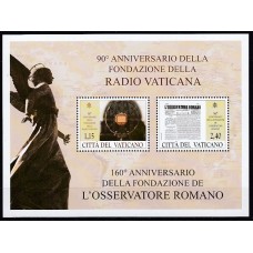 Vaticano Correo 2021 Yvert 1875/6 ** Mnh  Radio Vaticana