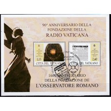 Vaticano Correo 2021 Yvert 1875/6 Usado Radio Vaticana