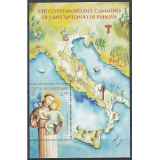 Vaticano Correo 2021 Yvert 1882 ** Mnh San Antonio de Padua