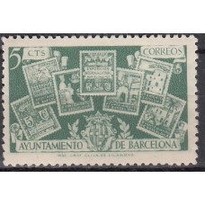 Barcelona Correo 1945 Edifil 71 usado