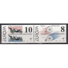 Herceg Bosna - Correo Yvert 6/7 ** Mnh Europa y los descubrimientos