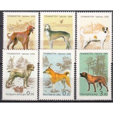 Tadjikistan Correo Yvert 342/47 ** Mnh Fauna - Perros