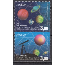 Herceg Bosna - Correo Yvert 229/30 ** Mnh Astro - Europa 2009