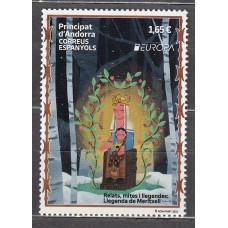 Andorra Española Correo 2022 Edifil 527 ** Mnh  Europa