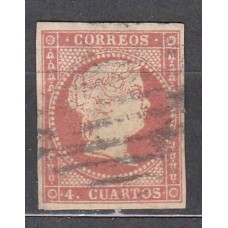 España Clásicos 1855 Edifil 48 Usado