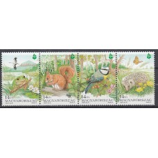 Hungria - Correo 1995 Yvert 3506/9 ** Mnh  Fauna