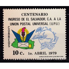 Salvador - Correo 1968 Yvert 744 ** Mnh  Kennedy