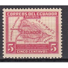 Ecuador Beneficencia Yvert 8 **  Mnh
