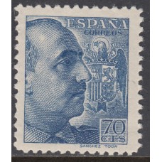 España Sueltos 1939 Edifil 874 ** Mnh  Franco