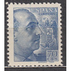 España Sueltos 1939 Edifil 874 ** Mnh  Franco