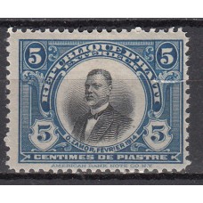 Haiti Correo 1910 Yvert 130 * Mh Personaje