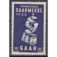 Sarre Correo Yvert 319 * Mh