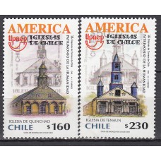 Chile 2001 Upaep Yvert 1598/99 ** Mnh