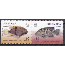 Costa Rica - Correo 2003 Yvert 722/23 ** Mnh Upaep - Fauna - Peces