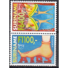 Suriname 2000 Upaep Yvert 1579E/1579F ** Mnh