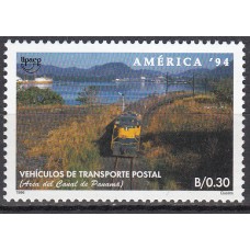 Panama 1996 Upaep Yvert 1136 ** Mnh Trenes