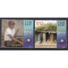 El Salvador 2005 Upaep Yvert 1613/14 ** Mnh