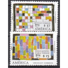 Uruguay Correo 2007 Yvert 2344/45 ** Mnh Upaep