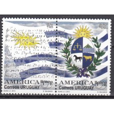 Uruguay Correo 2010 Yvert 2448/49 ** Mnh Upaep