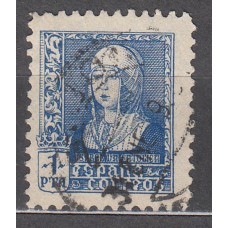 España Sueltos 1938 Edifil 860 Isabel la Católica usado