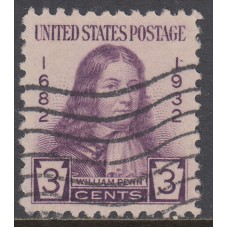 Estados Unidos - Correo 1932 Yvert 316 usado Personaje