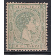 Cuba Sueltos 1877 Edifil 39 ** Mnh
