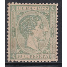 Cuba Sueltos 1877 Edifil 39 ** Mnh