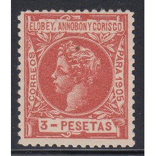 Elobey Sueltos 1905 Edifil 31 * Mh