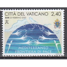 Vaticano Correo 2021 Yvert 1895 ** Mnh  Mediterraneo
