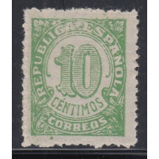 España Sueltos 1938 Edifil 746 Cifras ** Mnh