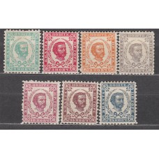 Montenegro Correo Yvert 42/48 * Mh