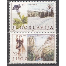Yugoslavia Correo 1983 Yvert 1883/84 ** Mnh Flora