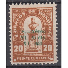 Honduras - Aereo 1931 Yvert 43 * Mh