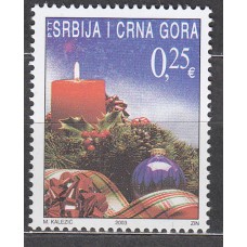 Serbia Montenegro Correo Yvert 2996 ** Mnh Navidad