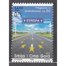 Serbia Montenegro Correo Yvert 3137 ** Mnh Union Europea
