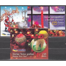 Serbia Montenegro Correo Yvert 2994/96 Carnets ** Mnh Navidad