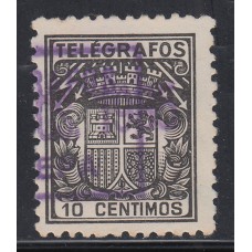 España Telégrafos 1932 Edifil 69 usado