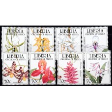 Liberia - Correo 1995 Yvert 1287/94 Usados  Flores