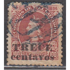 Salvador Correo 1897 Yvert 160 usado