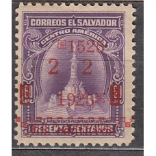 Salvador Correo 1925 Yvert 459 ** Mnh