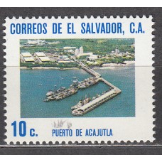 Salvador Correo 1975 Yvert 801 ** Mnh Puerto