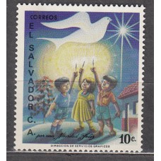 Salvador Correo 1979 Yvert 867 ** Mnh Navidad