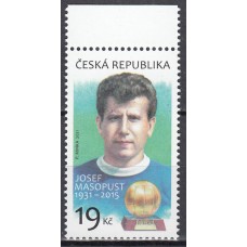 Chequia - Correo 2021 Yvert 974 ** Mnh  Deportes fútbol