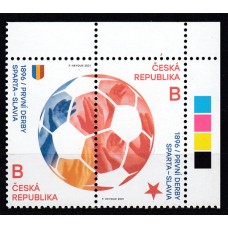 Chequia - Correo 2021 Yvert 979/80 ** Mnh  Deportes fútbol