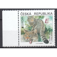Chequia - Correo 2021 Yvert 984 ** Mnh  Europa Fauna