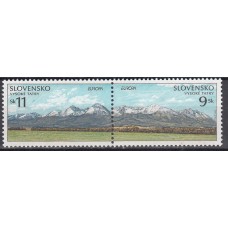 Eslovaquia - Correo 1999 Yvert 294/5 ** Mnh  Europa