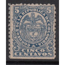 Colombia Correo 1890 Yvert 96b (*) Mng