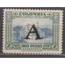 Colombia Aereo 1950 Yvert 185 * Mh