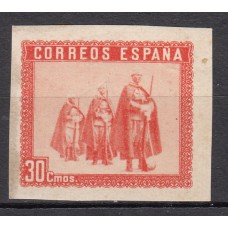 España Sueltos 1938 Edifil 850J SH * Mh