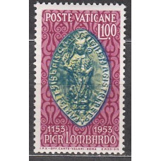 Vaticano Correo 1953 Yvert 191 * Mh
